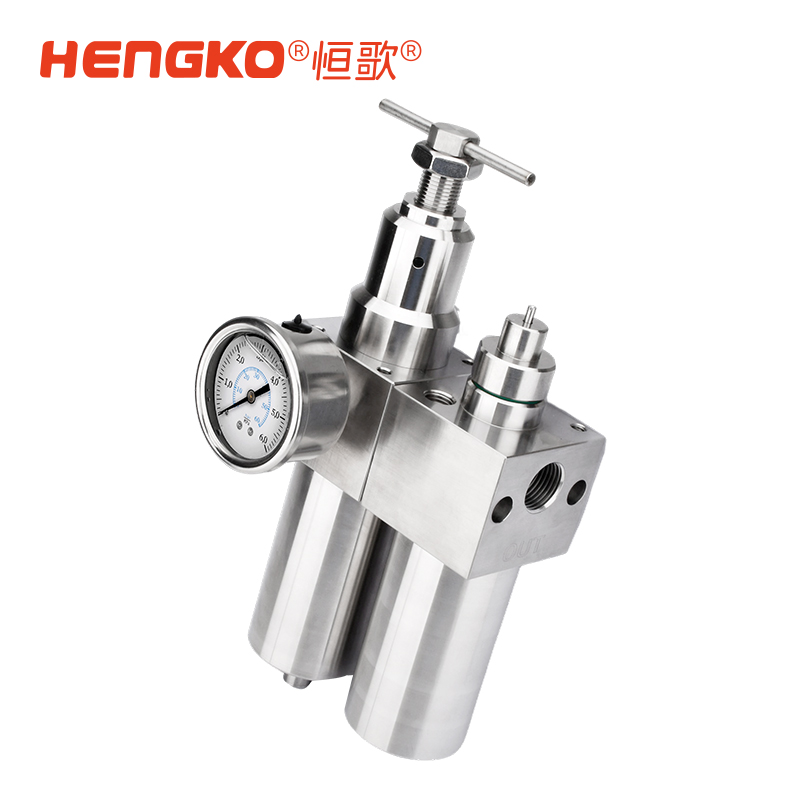 不銹鋼氣源處理器三聯(lián)件在超高純電子特氣系統(tǒng)的應(yīng)用！